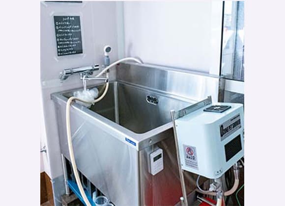 温水式オゾンシャワー