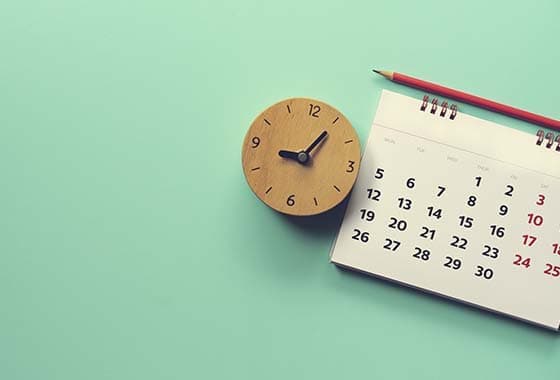 受付時間のご案内