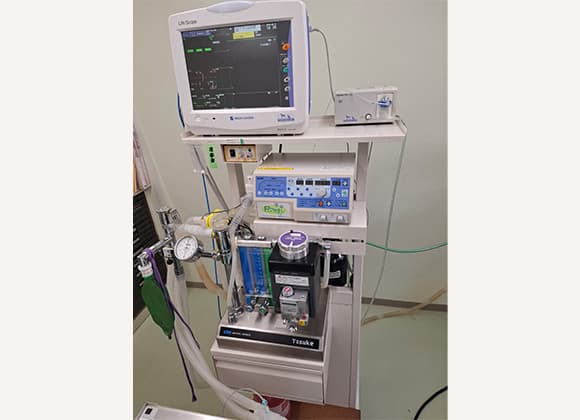 麻酔装置・人工呼吸器・生体モニター
